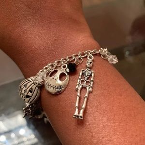 Nightmare before Christmas charm bracelet